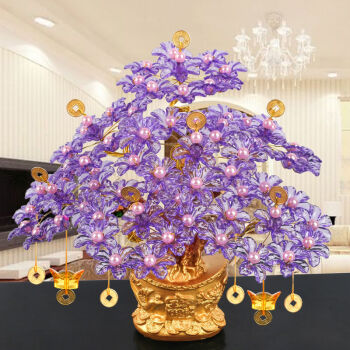 手工串珠发财树材料包制作摆件龙工艺品编织成人摇钱树元宝底座